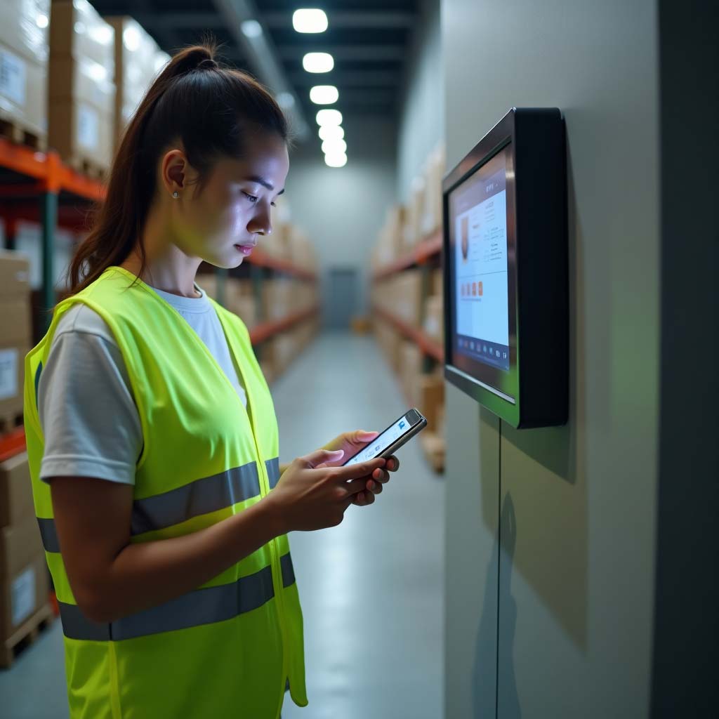 AI usage in warehouse visualization